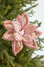22" Sugar & Spice Poinsettia Stem