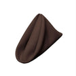 (12 / Pack) Brown 18″ Polyester Napkin