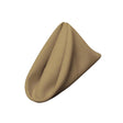 (12 / Pack) Taupe 18″ Polyester Napkin
