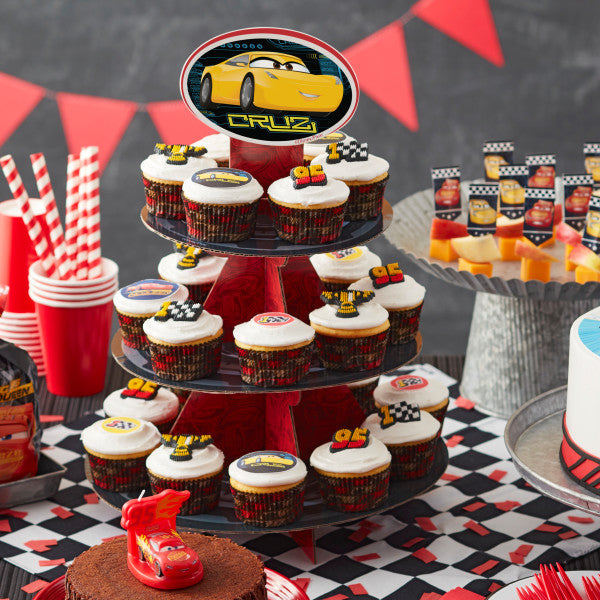 Wilton Disney Pixar Cars 3 Cupcake Stand – Holds 24 Cupcakes
