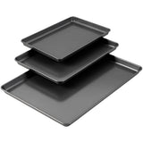 Wilton Perfect Results Premium Non-Stick Bakeware Mega Cookie Baking Set, 3-Piece