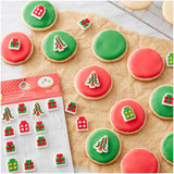Wilton Christmas Tree and Presents Icing Decorations, 0.84 oz.