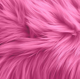 Faux Fur Fabric Round Shaggy 40-Inch Circular