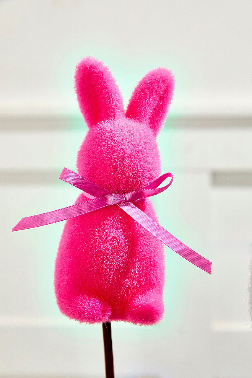 23" Colorful Bunny Spray – Whimsical Easter Spring Decor