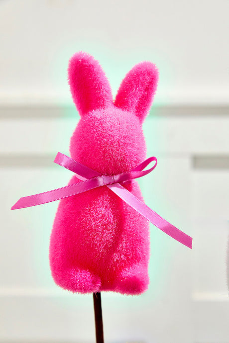 23" Colorful Bunny Spray – Whimsical Easter Spring Decor