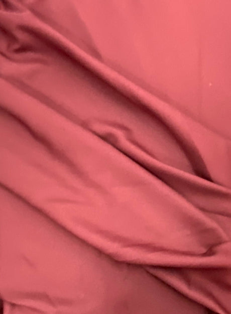 Gabardine Polyester Fabric - Burgundy, 59/60" Width (1 Yard)