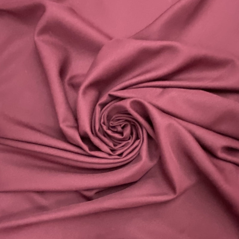 Gabardine Polyester Fabric - Burgundy, 59/60" Width (1 Yard)