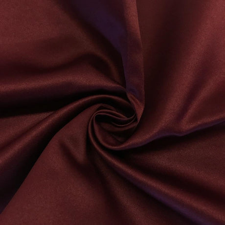 Matte Satin Peau De Soie Duchess Satin Fabric - Heavyweight Matte Satin, 58-60" Width, Baby Blue (1 Yard)