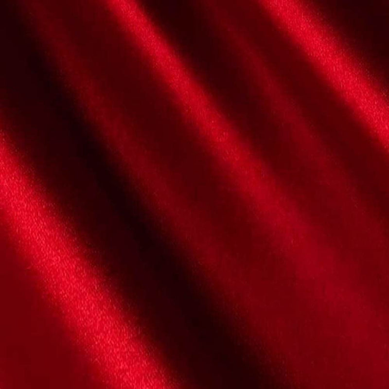 1 Yard Burgundy Satin Charmeuse Fabric 60″ Wide 175 GSM