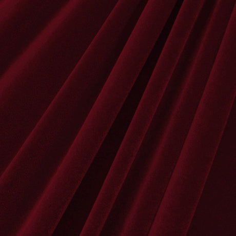1 Yard Solid Stretch Velvet Fabric Silky Soft 4 Way Stretch for Apparel 58/60 Inch Width
