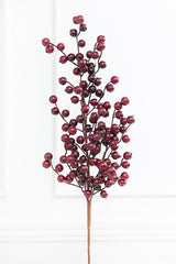 29" Burgundy Crabapple Spray Weather Resistant