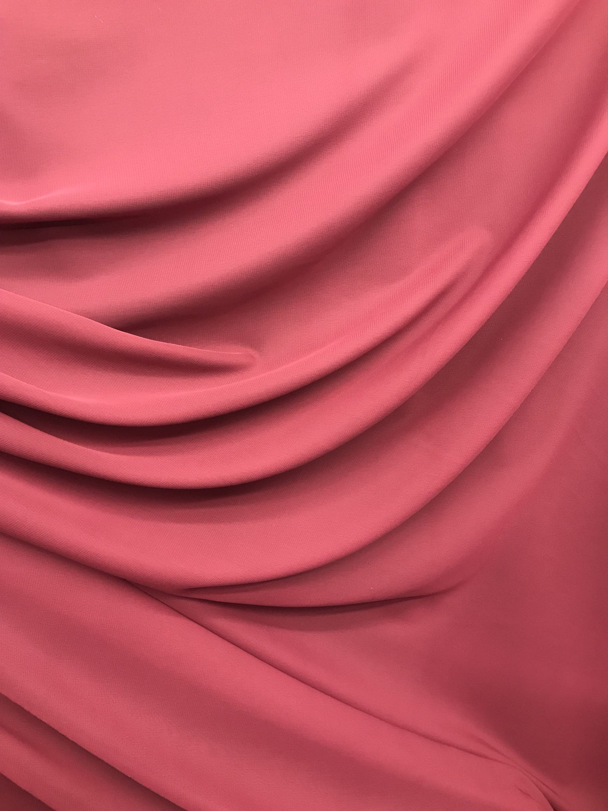Burgundy Chiffon Polyester Fabric - Burgundy, Sheer, 59"-60" Width (1 Yard)