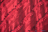 Forest Taffeta Embroidery Polyester Fabric - Hanging Leaf Pattern, 54" Width, Multiple Colors (1 Yard)