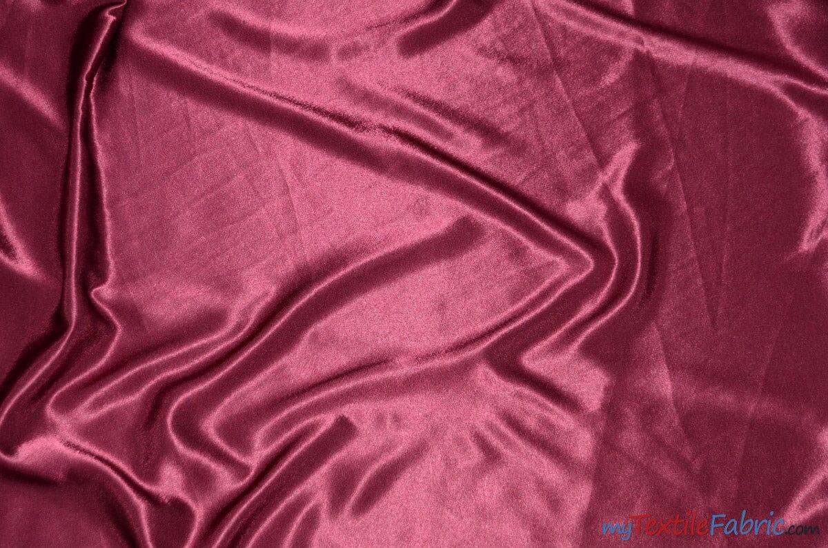 Crepe Back Satin Korea Quality Polyester Fabric - Textured Crepe Satin, 58/60" Width, Yards & Bolts