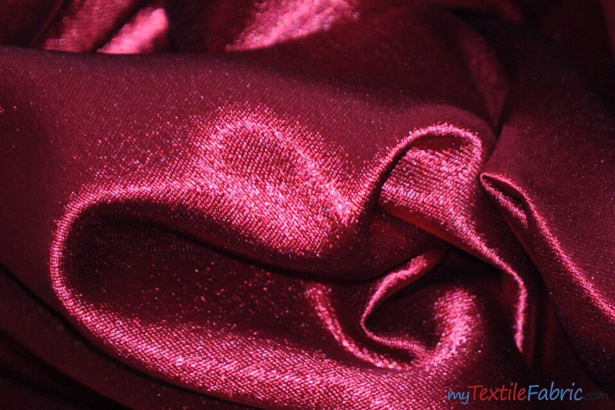 Superior Quality Crepe Back Satin Fabric - Multiple Colors, 58/60" Width (1 Yard)