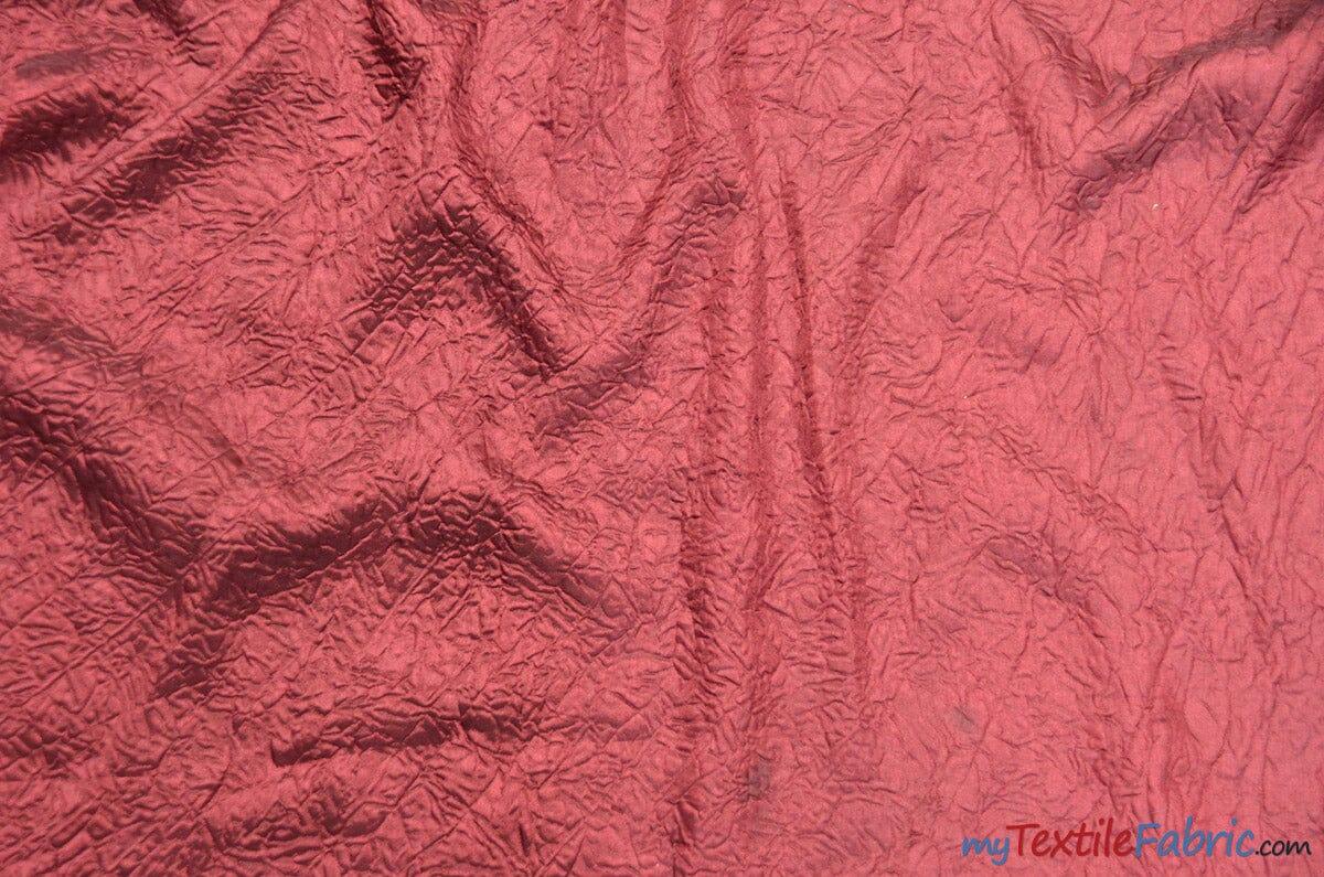 IFR Dull Crush Satin Polyester Fabric - Dull Crush Texture, 108" Width, Multiple Colors (1 Yard)
