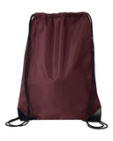 Drawstring Bag Fabric - Burgundy, 14" X 17" (1 Piece)