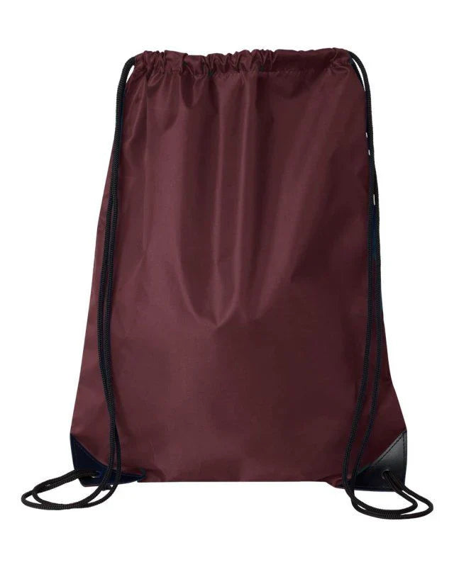 Drawstring Bag Fabric - Burgundy, 14" X 17" (1 Piece)