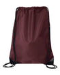 Drawstring Bag Fabric - Burgundy, 14" X 17" (1 Piece)