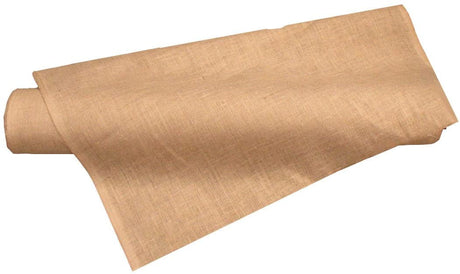 40-Inch Wide Natural Burlap Fabric - Natural, Jute, 40" Width