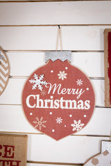 Burlap Ornament Wall Hangings