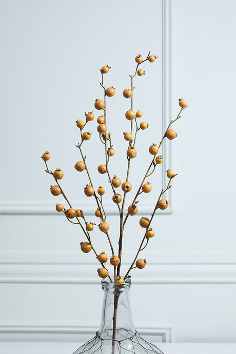 30” Butternut Pomegranate Christmas Spray (Weather Resistant)