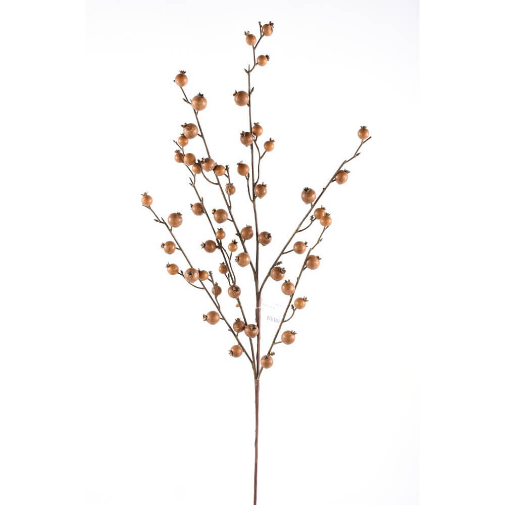 30” Butternut Pomegranate Christmas Spray (Weather Resistant)