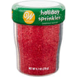 Wilton Red, Green and White Christmas Sanding Sugar 3-Cell Sprinkle Mix, 9.7 oz.