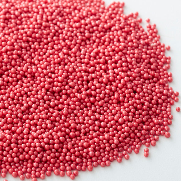 Wilton Pearlized Red Nonpareils Sprinkles Pouch – 1.4 oz.