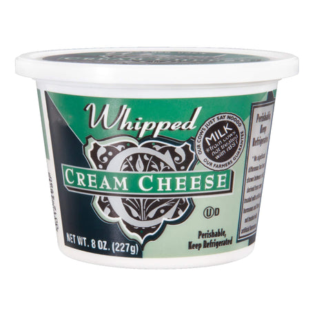 Whipped Cream Cheese Light Fluffy Spreadable Dairy Cream Cheese for Bagels Baking and Frosting