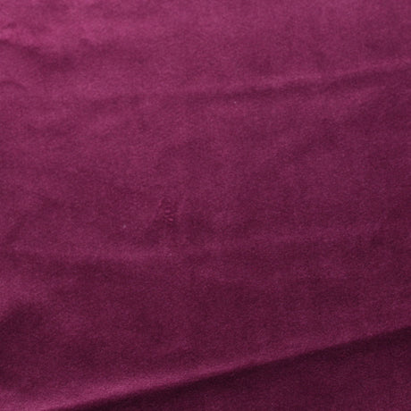 Camden Velvet Polyester Fabric - Solid Color, 60" Width (1 Yard)