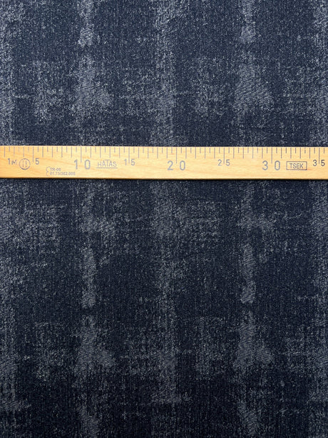 Virgin Wool Checked Coat Fabric