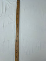 White Polyamide Knitted Fabric