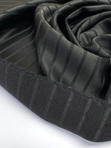 Black Jacquard Wool Fabric TR-758