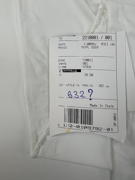 White Polyester Elastane Knitted Sportswear Fabric