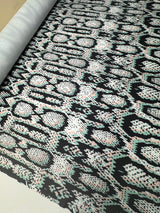 Polyester Knitted Abstract Multicolour Fabric