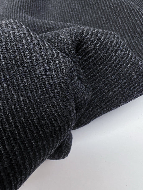 Wool Tweed Melange Blue