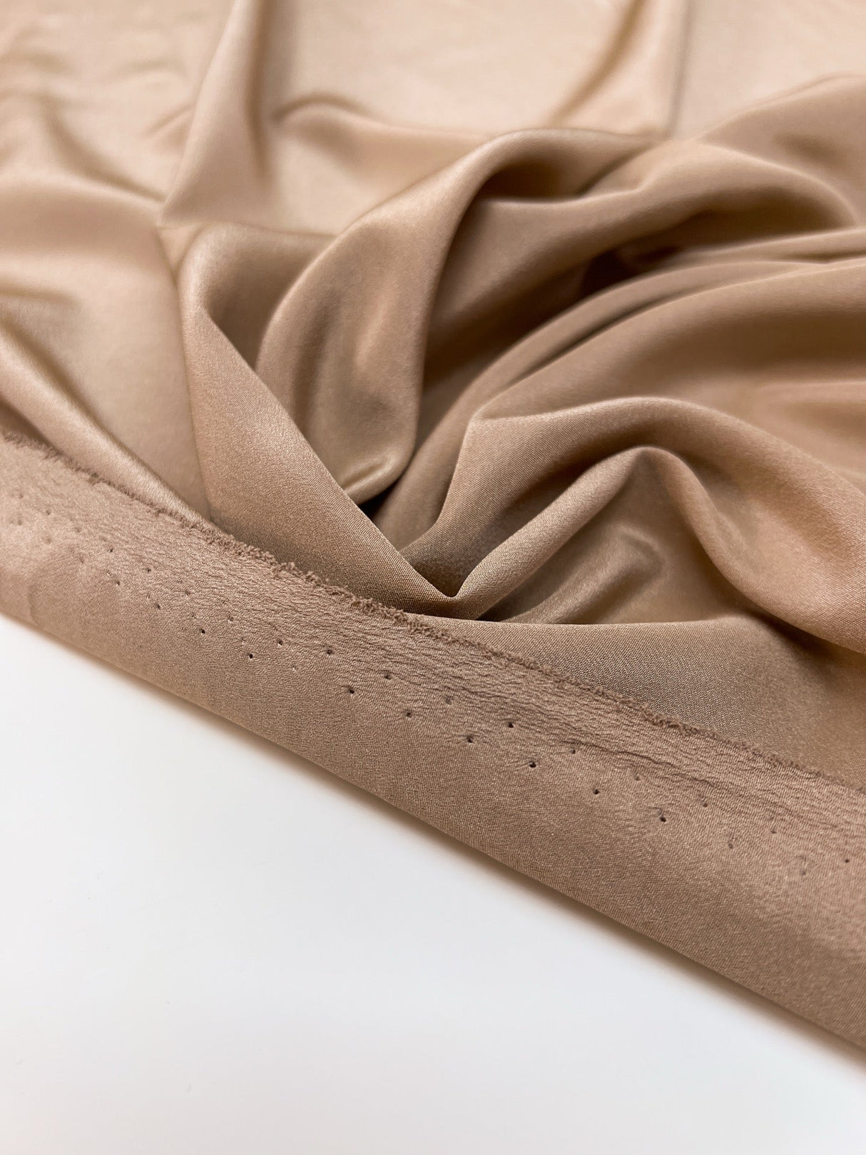 Beige Polyester Crepe Lining