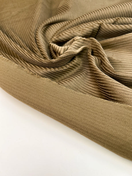 Cotton Ribbed Corduroy Green