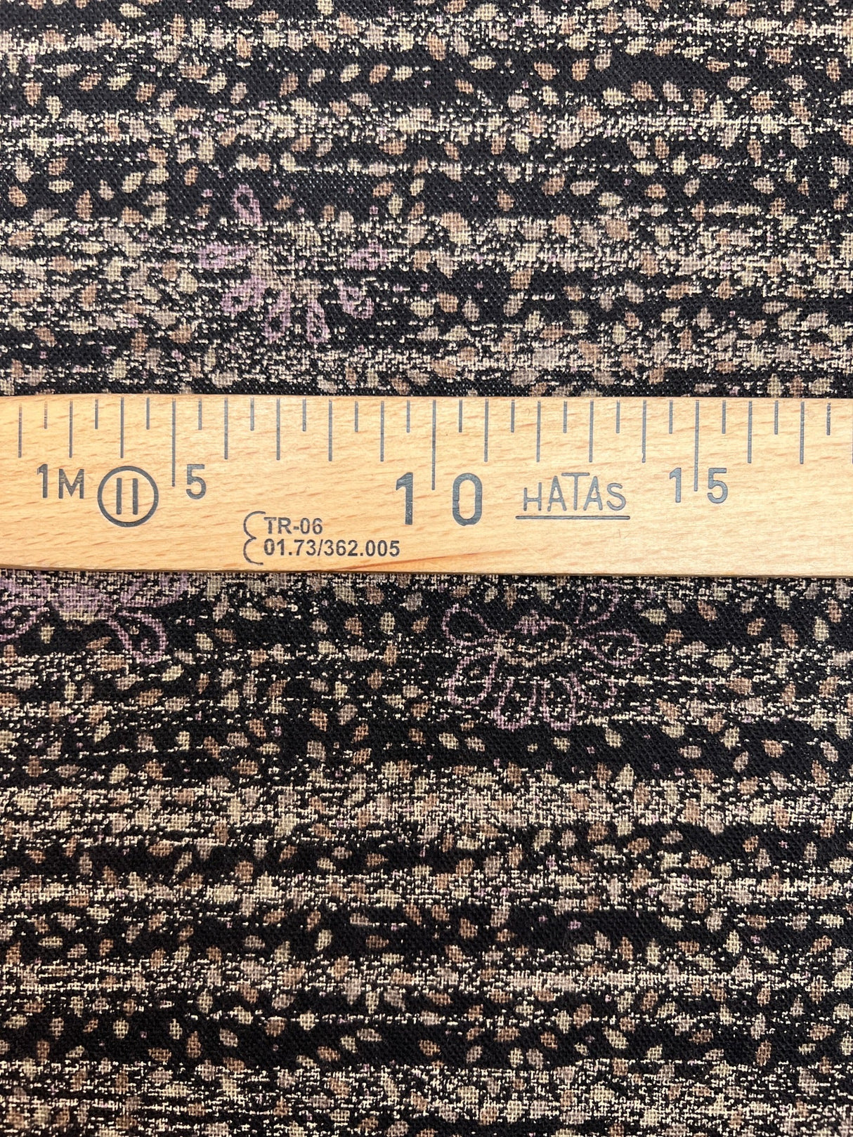 Wool Abstract Printed Fabric