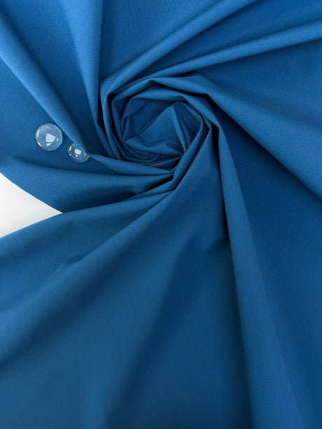 Blue Nylon Combined Woven