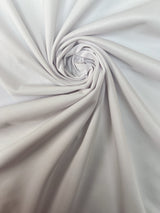 White Polyester Knitted Fabric