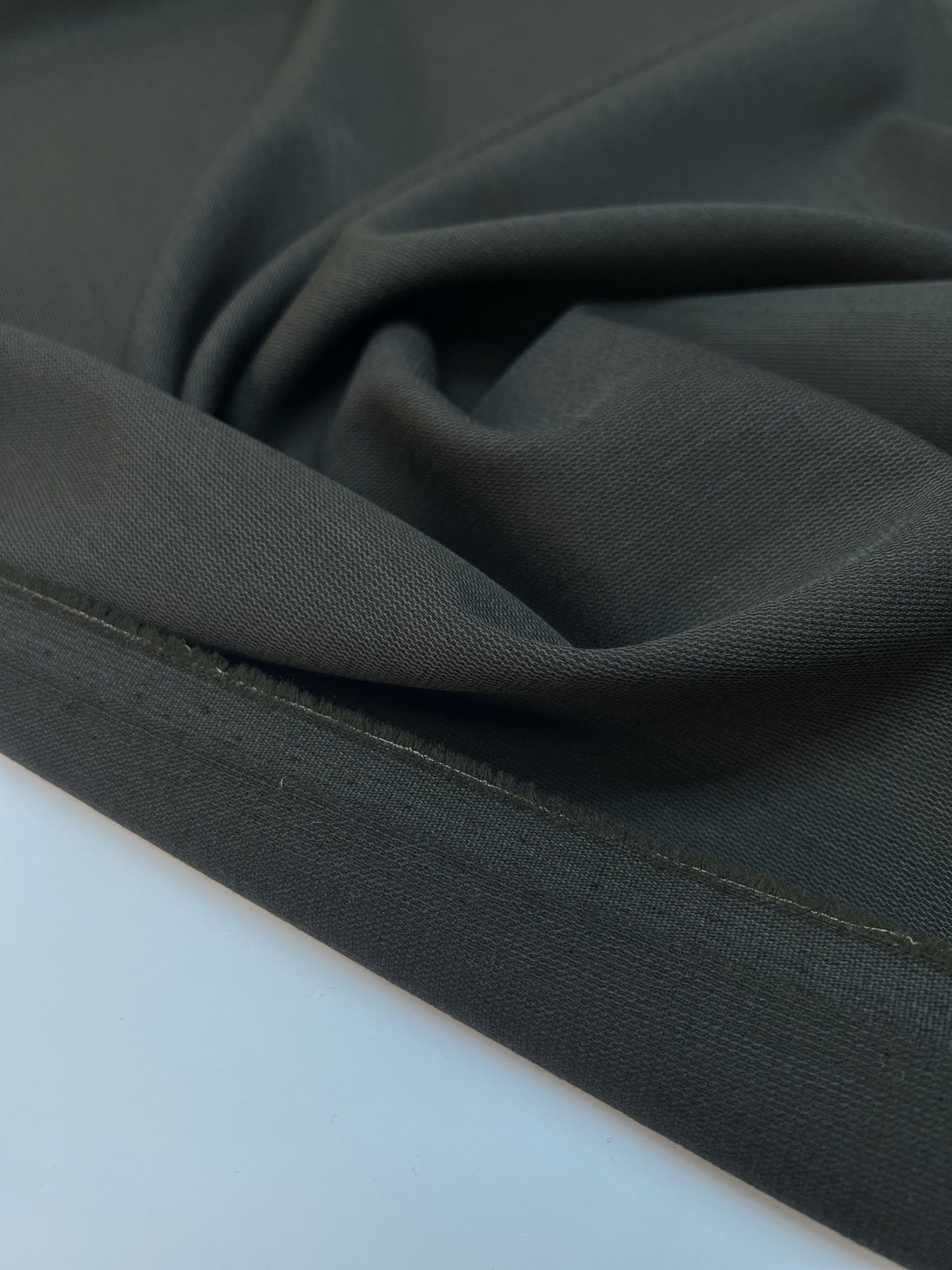 Italian Green Wool Suiting