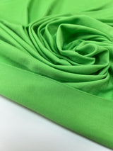 Viscose Elastane Knitted Fabric Green