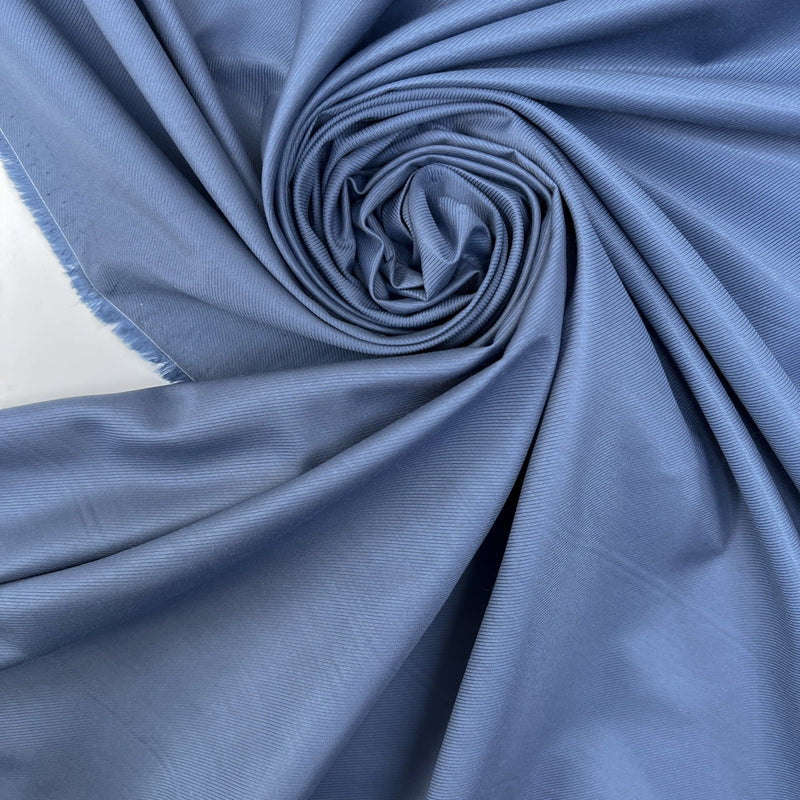 Cotton Nylon Twill Blue