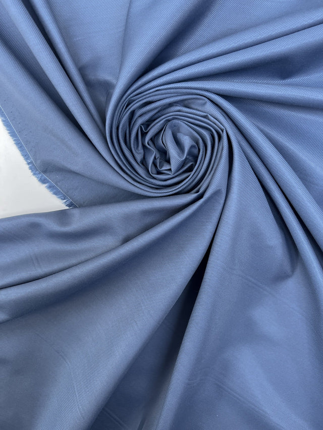 Cotton Nylon Twill Blue