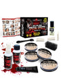 Face and body wax costume makeup kit with sponges and effects