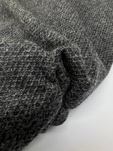 Wool Melange Gray Suiting Fabric
