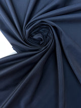 Blue Wool Polyester Suiting