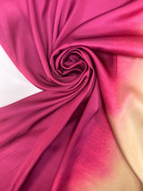 Polyester Sateen Degradé Multicolour